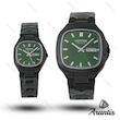 ساعت ست سیتیزن diamond مشکی صفحه سبز s-10219