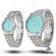 ساعت ست سیتیزن diamond نقره ای صفحه تیفانی s-10221