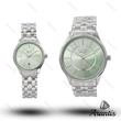 ساعت ست سیکو Diamond سیلور صفحه سبز s-10193