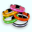 قلاده چراغ دار LED و شبرنگ سگ و گربه - قابل شارژ