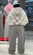 سوییشرت off white