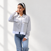 کراپ شومیز راه راه
