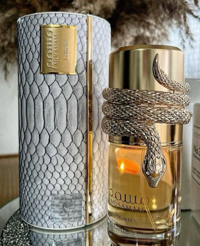 عطر لطافه مسمم وایت اینتنس – مسمم سفید Lattafa MUSAMAM white intense