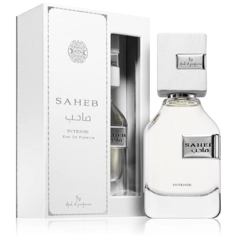 عطر صاحب اینتنس (سفید) ارض الزعفران | Saheb Intense ard al zaafaran