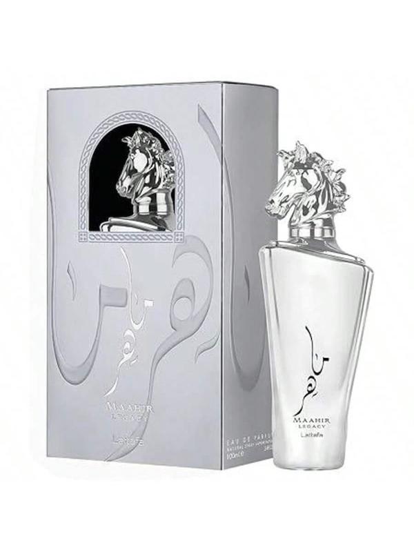 عطر لطافه ماهر (ماهیر) نقره ایی | Lattafa Maahir Legacy