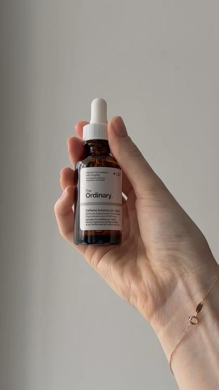 سرم دور چشم کافئین 5% + EGCG اوردینری