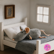 عروسک پولیشی موش دم‌دراز خاکستری – برند کوکی | نرم و ضدحساسیت🐭