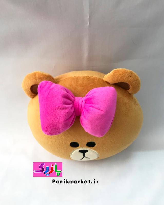 ست عروسک کوسنی براوون و چوکو (LINE Friends Brown & Choco Plush Cushion) – بالش عروسکی بامزه برند کوکی