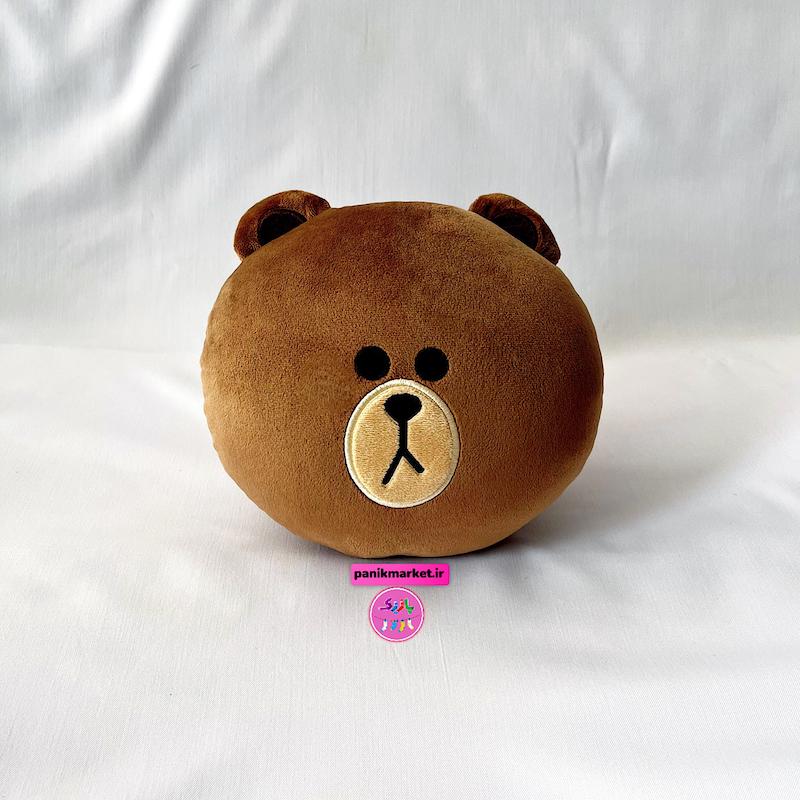 ست عروسک کوسنی براوون و چوکو (LINE Friends Brown & Choco Plush Cushion) – بالش عروسکی بامزه برند کوکی