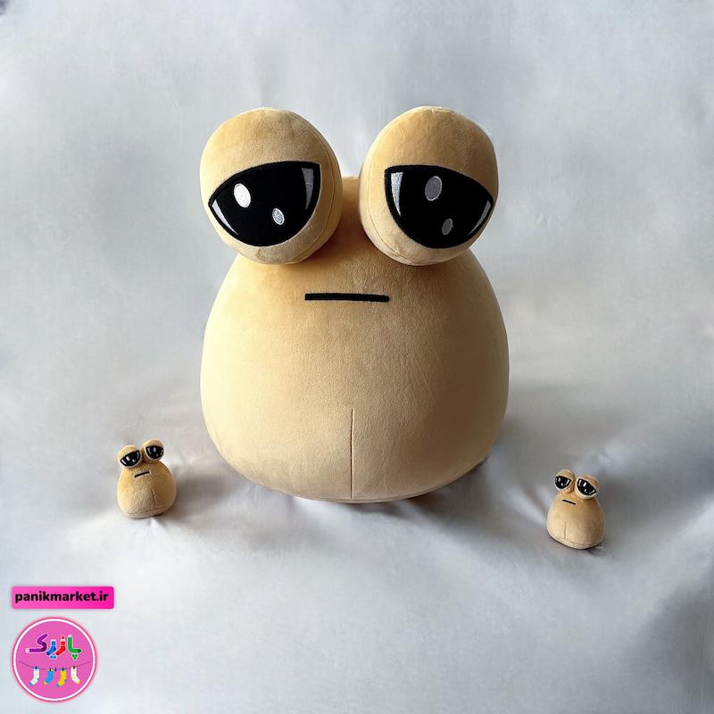 عروسک پولیشی کارتونی گیم پو Pou – برند کوکی | نرم، فانتزی و ضدحساسیت 🫥