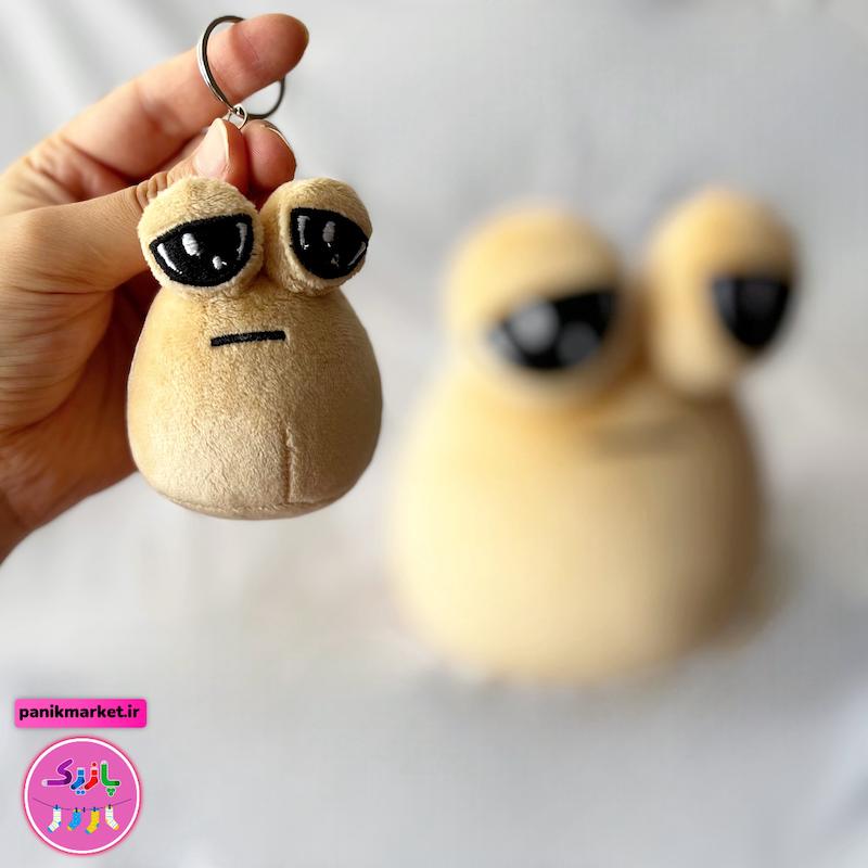 عروسک پولیشی کارتونی گیم پو Pou – برند کوکی | نرم، فانتزی و ضدحساسیت 🫥