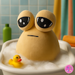 عروسک پولیشی کارتونی گیم پو Pou – برند کوکی | نرم، فانتزی و ضدحساسیت 🫥