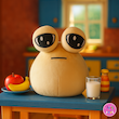 عروسک پولیشی کارتونی گیم پو Pou – برند کوکی | نرم، فانتزی و ضدحساسیت 🫥