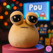 عروسک پولیشی کارتونی گیم پو Pou – برند کوکی | نرم، فانتزی و ضدحساسیت 🫥