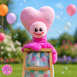 عروسک زی‌زی‌گولو نوستالژی دستکشی – شخصیت محبوب دهه ۷۰ 💗