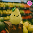عروسک فانتزی گلابی – کالکشن میوه و سبزیجات کوکی 🍐
