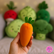 عروسک فانتزی هویج – کالکشن میوه و سبزیجات کوکی 🥕