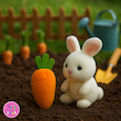 عروسک فانتزی هویج – کالکشن میوه و سبزیجات کوکی 🥕