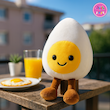 عروسک فانتزی تخم مرغ – کالکشن خوراکی‌های کوکی 🥚🍳