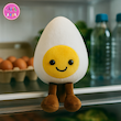 عروسک فانتزی تخم مرغ – کالکشن خوراکی‌های کوکی 🥚🍳