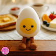 عروسک فانتزی تخم مرغ – کالکشن خوراکی‌های کوکی 🥚🍳
