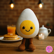 عروسک فانتزی تخم مرغ – کالکشن خوراکی‌های کوکی 🥚🍳