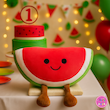 عروسک فانتزی هندوانه – کالکشن میوه و سبزیجات کوکی 🍉