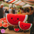 عروسک فانتزی هندوانه – کالکشن میوه و سبزیجات کوکی 🍉