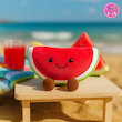عروسک فانتزی هندوانه – کالکشن میوه و سبزیجات کوکی 🍉