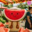 عروسک فانتزی هندوانه – کالکشن میوه و سبزیجات کوکی 🍉
