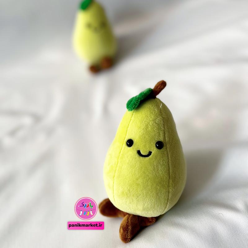 عروسک فانتزی گلابی – کالکشن میوه و سبزیجات کوکی 🍐