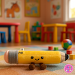 عروسک مداد فانتزی کوکی | نانو ضدحساسیت، نرم و لطیف – قابل شستشو و دکوری ✏️