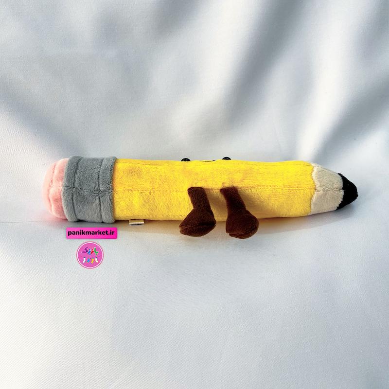 عروسک مداد فانتزی کوکی | نانو ضدحساسیت، نرم و لطیف – قابل شستشو و دکوری ✏️