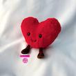 عروسک قلب فانتزی کوکی | نانو ضدحساسیت، نرم و لطیف – با جعبه هدیه و بدون جعبه ❤️