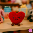 عروسک قلب فانتزی کوکی | نانو ضدحساسیت، نرم و لطیف – با جعبه هدیه و بدون جعبه ❤️