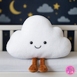 عروسک ابر کوکی | نانو ضدحساسیت، نرم و لطیف – دکوری و قابل شستشو ☁️