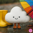 عروسک ابر کوکی | نانو ضدحساسیت، نرم و لطیف – دکوری و قابل شستشو ☁️