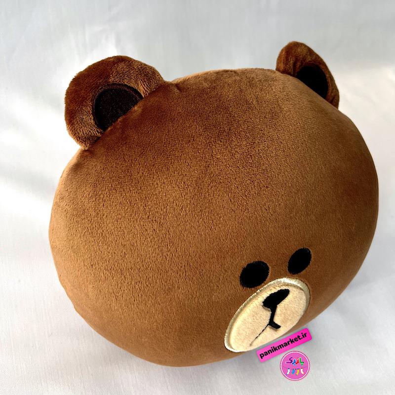 عروسک و کوسن خرس براوون فانتزی کوکی | نانو ضدحساسیت، نرم و لطیف – قابل شستشو و دکوری خاص 🐻