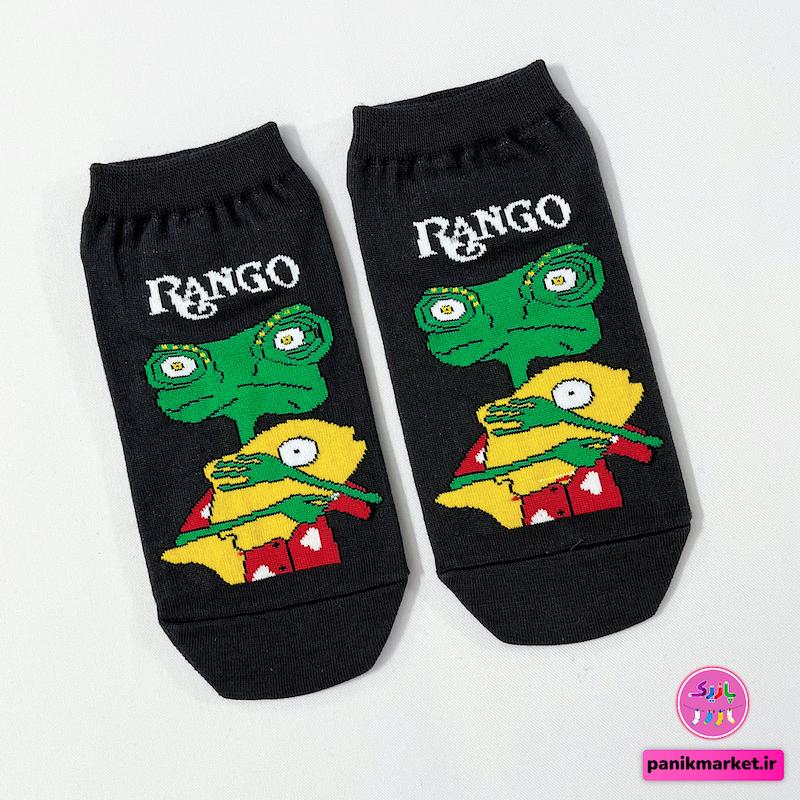 جوراب مچی طرح رنگو و ماهی RANGO – مدل فانتزی نانو پاتریس (Patris) 🦎