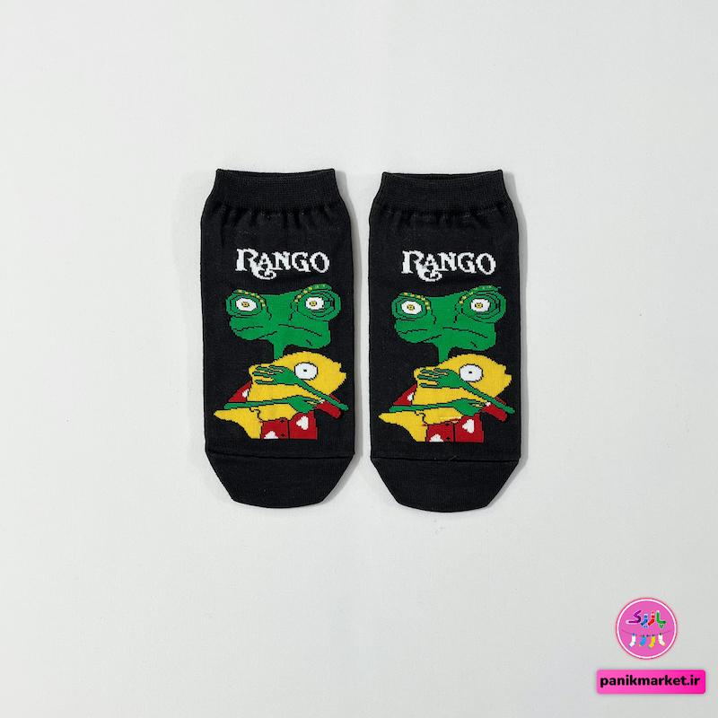 جوراب مچی طرح رنگو و ماهی RANGO – مدل فانتزی نانو پاتریس (Patris) 🦎