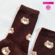جوراب ساقدار زمستانی خرسهای ریز پفکی🐻