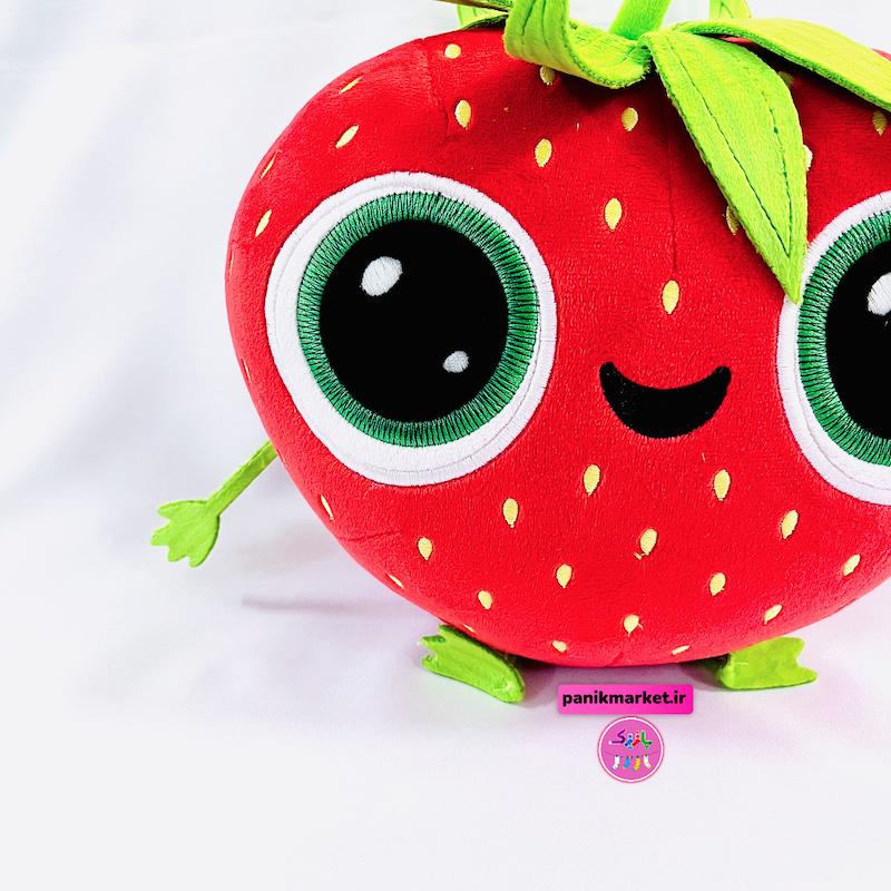 عروسک توت‌فرنگی فانتزی فرنگیس | عروسک پولیشی دخترانه خاص برند کوکی 😍🍓