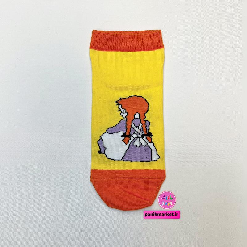 جوراب مچی سوپر پنبه نانو طرح فانتزی تا به تا آن شرلی (Anne of Green Gables) برند پاتریس 👒