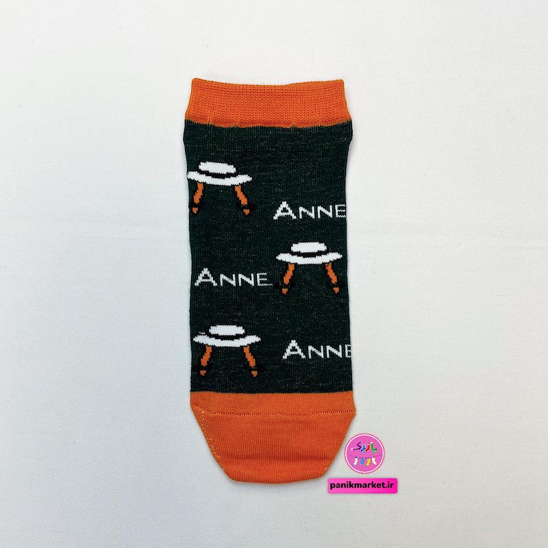 جوراب مچی سوپر پنبه نانو طرح فانتزی تا به تا آن شرلی (Anne of Green Gables) برند پاتریس 👒