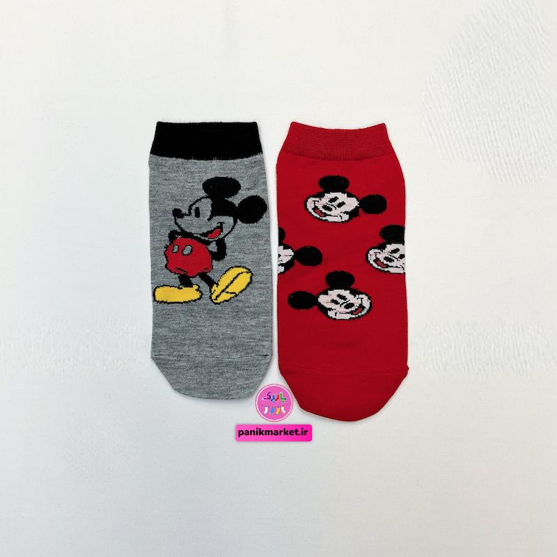 پک جوراب سه لنگه نخی طرح فانتزی میکی ماوس Mickey Mouse برند پاریز