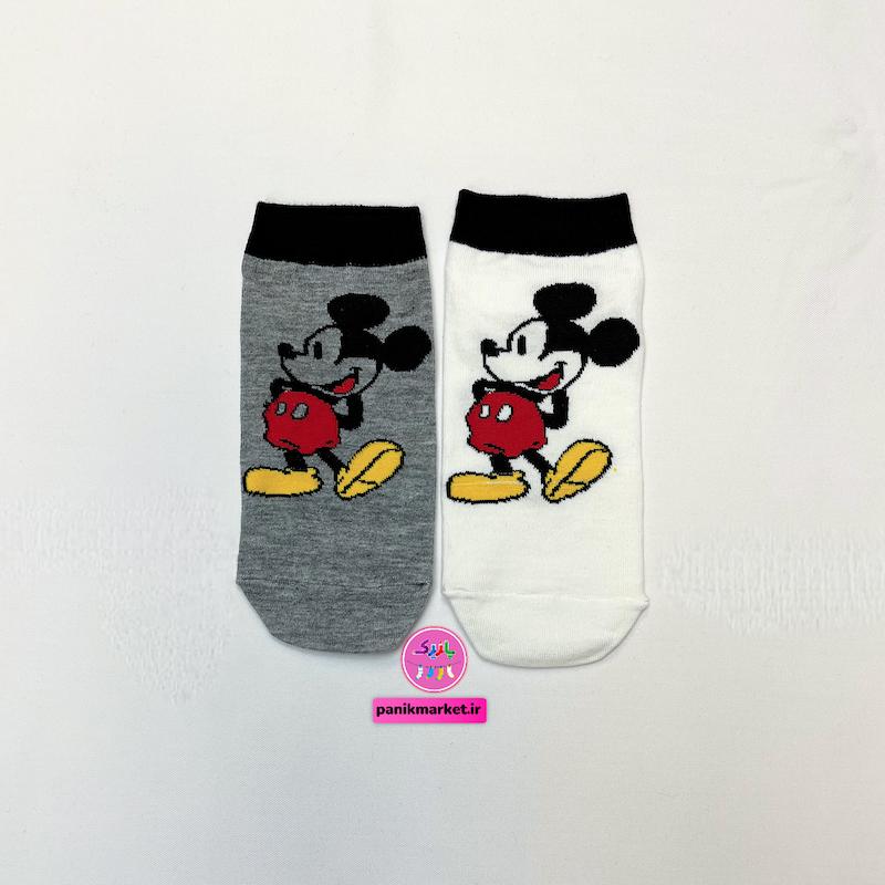 پک جوراب سه لنگه نخی طرح فانتزی میکی ماوس Mickey Mouse برند پاریز