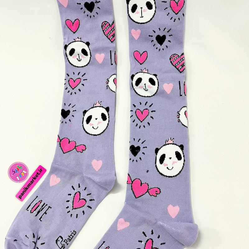 جوراب بالازانو پاندا لاولی یاسی ولنتاین 🐼💟
