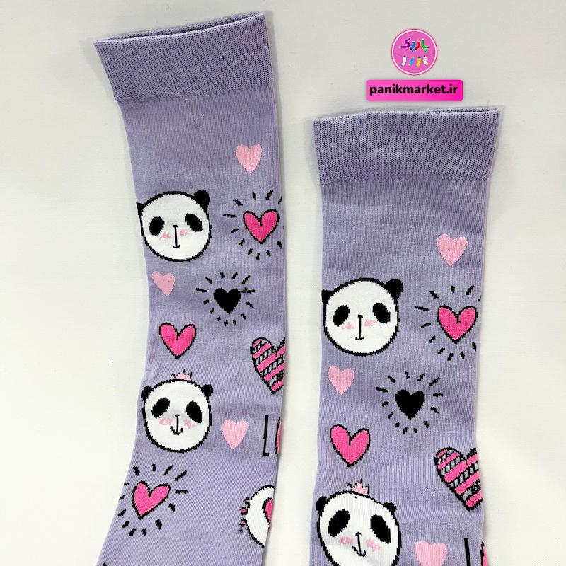جوراب بالازانو پاندا لاولی یاسی ولنتاین 🐼💟