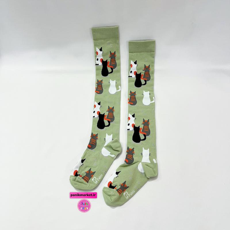 جوراب بالازانو پیشی خاص 🐈‍⬛🐈😻