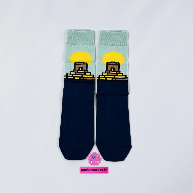 جوراب ساقدار مقبره کوروش ٫کالکشن ایران🇮🇷